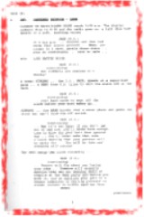 first page of the screenplay